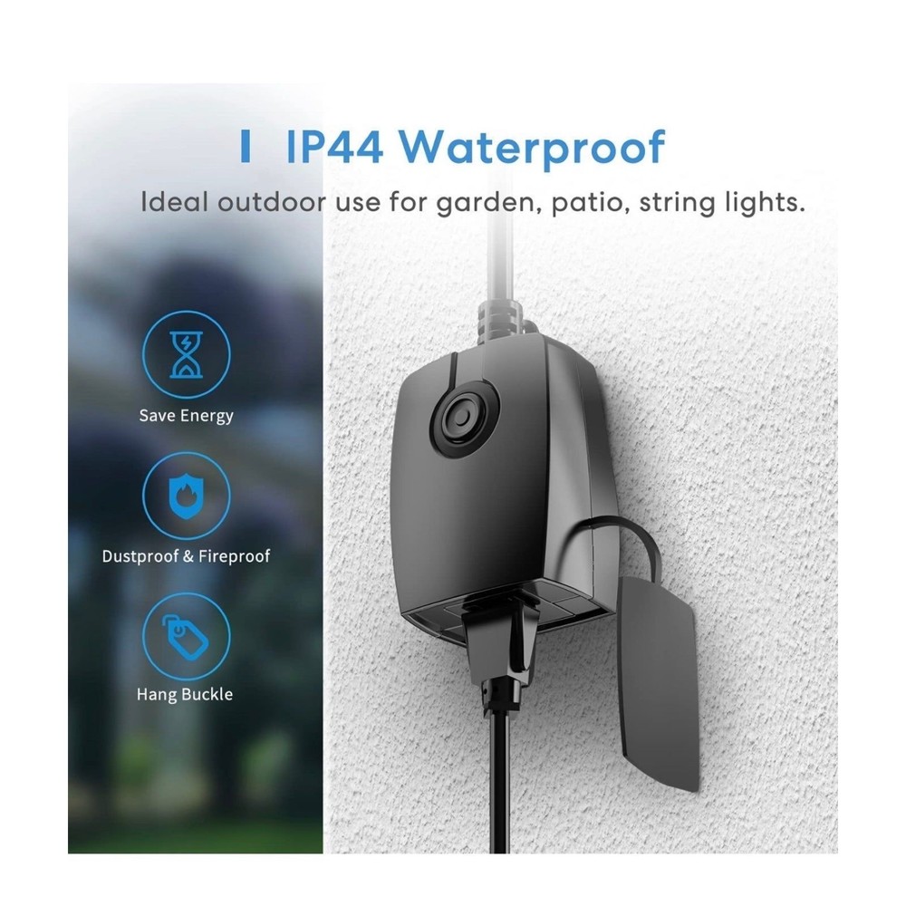 Meross Smart Outdoor Dimmer Plug Waterproof - Picture 7 of 9